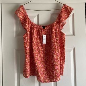 Ann Taylor floral shirt